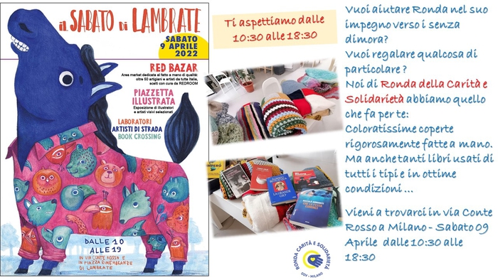 Immagine Un sabato a Lambrate, shopping e solidarietà